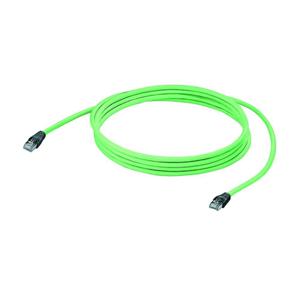 Weidmüller 8829560000 RJ45 Netwerkkabel, patchkabel CAT 5, CAT 5e SF/UTP 1.00 m Groen Vlambestendig, Snagless 1 stuk(s)