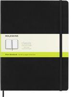 Notitieboek Moleskine XL 190x250mm blanco hard cover zwart