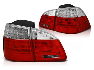 Tuning-Tec Achterlichten BMW E61 04-03 07 TOURING ROOD HELDER LED