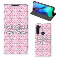 Motorola Moto G Pro Design Case Flowers Pink DTMP