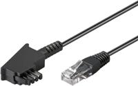 Goobay 51236 TAE-F naar RJ45-kabel voor DSL/ADSL/VDSL-router