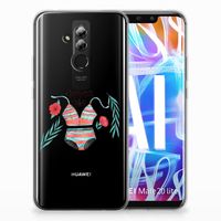 Huawei Mate 20 Lite Telefoonhoesje met Naam Boho Summer