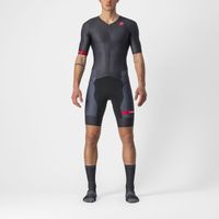 Castelli Free Sanremo 2 trisuit korte mouw zwart heren XXL