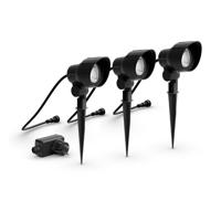 Philips Prikspot Spike antraciet set van 3 929003262001