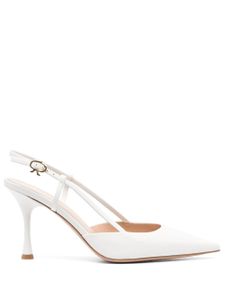 Gianvito Rossi escarpins Ascent 85 mm à bride arrière - Blanc