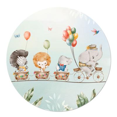 Muurcirkel Adventure Time Feesttrein 120 Ophangsysteem Muurcirkel Adventure Time Feesttrein 120 Ophangsysteem