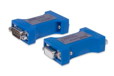 Digitus Adapter Serieel, Parallel [1x D-sub bus 9-polig - 1x D-sub stekker 9-polig] Blauw