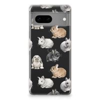 TPU Hoesje voor Google Pixel 7 Konijntjes