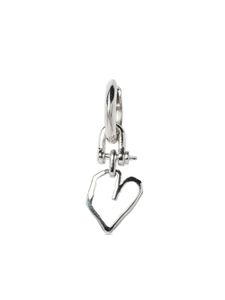 Parts of Four boucle d'oreille Jazz's Heart en argent sterling