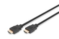 DIGITUS HDMI High Speed aansluitkabel, type A - HDMI 2.0-2,0m - Ultra HD 4k/60Hz - vergulde contacten - compatibel met TV/beamer/monitor - zwart