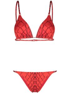 Noire Swimwear bikini Snake Tanning - Rouge