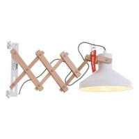 Anne Lighting Woody Wandlamp Wit - thumbnail