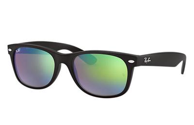 Ray-Ban New Wayfarer Flash Lenses RB2132-622/19-55
