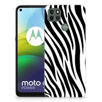 Motorola Moto G9 Power TPU Hoesje Zebra