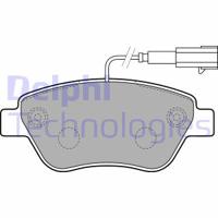 Remblokkenset, schijfrem DELPHI, u.a. für Fiat, Alfa Romeo - thumbnail