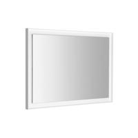 Badkamerspiegel Sapho Flut 100x70 cm LED-Verlichting Omlijsting Wit Sapho