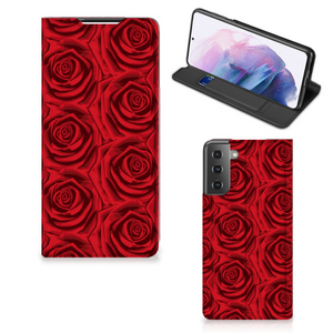 Samsung Galaxy S21 Plus Smart Cover Red Roses