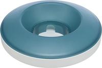 TRIXIE Slow Feeding Rocking Bowl, kunststof/TPR, 0,5 l/Ø 23 cm, grijs/blauw - 25285