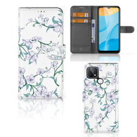 OPPO A15 Uniek Hoesje Blossom White - thumbnail