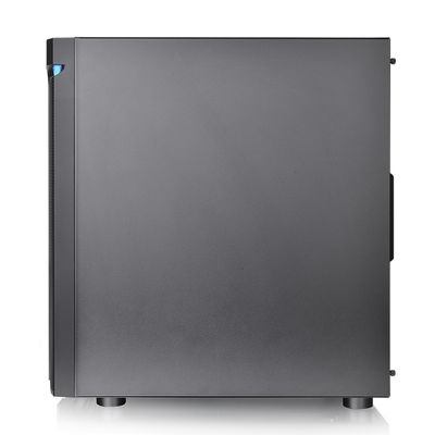 Thermaltake CA-1X4-00M1WN-00 Midi-tower PC-behuizing Zwart LCS-compatibel, Zijvenster, Geschikt voor AIO-waterkoeling, Geschikt voor DIY-waterkoeling, 2
