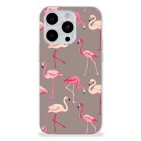 iPhone 15 Pro TPU Hoesje Flamingo