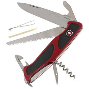 Victorinox RangerGrip 55 0.9563.C Zwitsers zakmes Aantal functies 12 Rood, Zwart