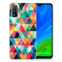 Huawei P Smart 2020 TPU bumper Geruit