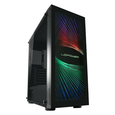 Case Midi LC-Power 800B Interlayer X RGB ATX,1xUSB3.0, USB2.0, USB-C,