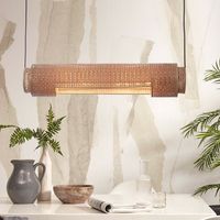 GOOD&MOJO Hanglamp Bhutan Bamboe, 85cm - thumbnail