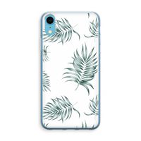 Simple leaves: iPhone XR Transparant Hoesje - thumbnail