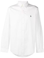 Polo Ralph Lauren chemise à logo brodé - Blanc