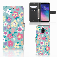 Samsung Galaxy A6 2018 Hoesje Flower Power