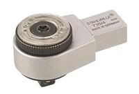 STAHLWILLE 735/4 | 1/4 inch fijntand-steekratel 9 x 12 mm opname | voor insteken in momentsleutel | compact ontwerp | Made in Germany