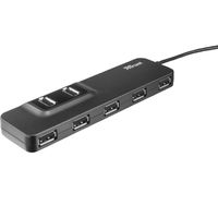 Trust Oila 7 Port USB 2.0 Hub usb-hub 20576 - thumbnail