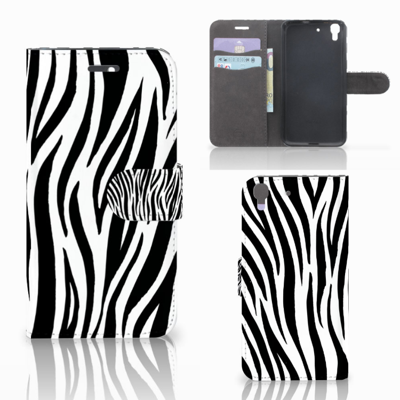 Honor 4A | Y6 Telefoonhoesje met Pasjes Zebra Honor 4A | Y6 Telefoonhoesje met Pasjes Zebra