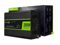 Green Cell INV11 netvoeding & inverter Auto 2000 W Zwart - thumbnail