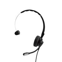 Jabra Biz 2400 II USB-A CC UC On-Ear Mono Headset - Unified Communications Geoptimaliseerde Noise-Cancelling Kabel-hoofdtelefoon met HD Voice en programmeerbare bedieningseenheid