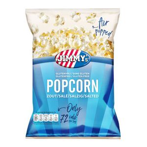 Jimmys Popcorn Jimmy's - Popcorn Zout 17 Gram 21 Stuks