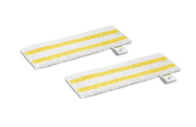 Kärcher Universal floor cloth set EasyFix Dweilwegwerpdoek Wit, Geel