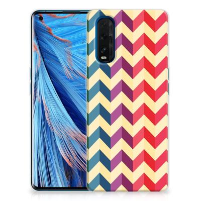 OPPO Find X2 TPU bumper Zigzag Multi Color OPPO Find X2 TPU bumper Zigzag Multi Color