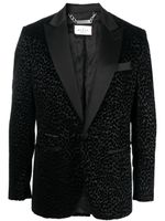 Philipp Plein blazer à logo Lord Fit floqué - Noir - thumbnail