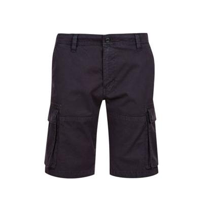 s.Oliver regular fit cargo bermuda blauw