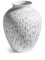 Cassina vase Post Scriptum en porcelaine - Noir - thumbnail