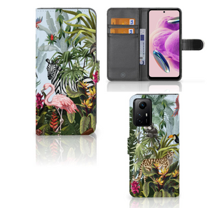 Telefoonhoesje met Pasjes voor Xiaomi Redmi Note 12S Jungle