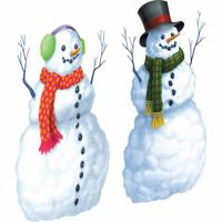 Scenesetter sneeuwpoppen