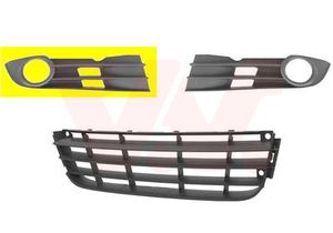 Ventilatiegrille, bumper VAN WEZEL, Inbouwplaats: Rechts voor, u.a. fÃ¼r VW