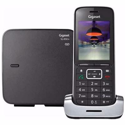 Gigaset DECT telefoon SL450A (Zwart) Gigaset DECT telefoon SL450A (Zwart)