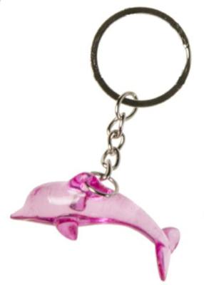 LG Imports sleutelhanger dolfijn junior 4,2 cm roze LG Imports sleutelhanger dolfijn junior 4,2 cm roze
