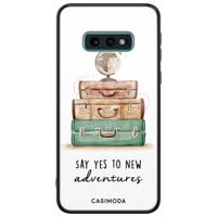 Samsung Galaxy S10e glazen hardcase - Wanderlust