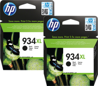 HP 934XL Cartridges Zwart Duo Pack - thumbnail